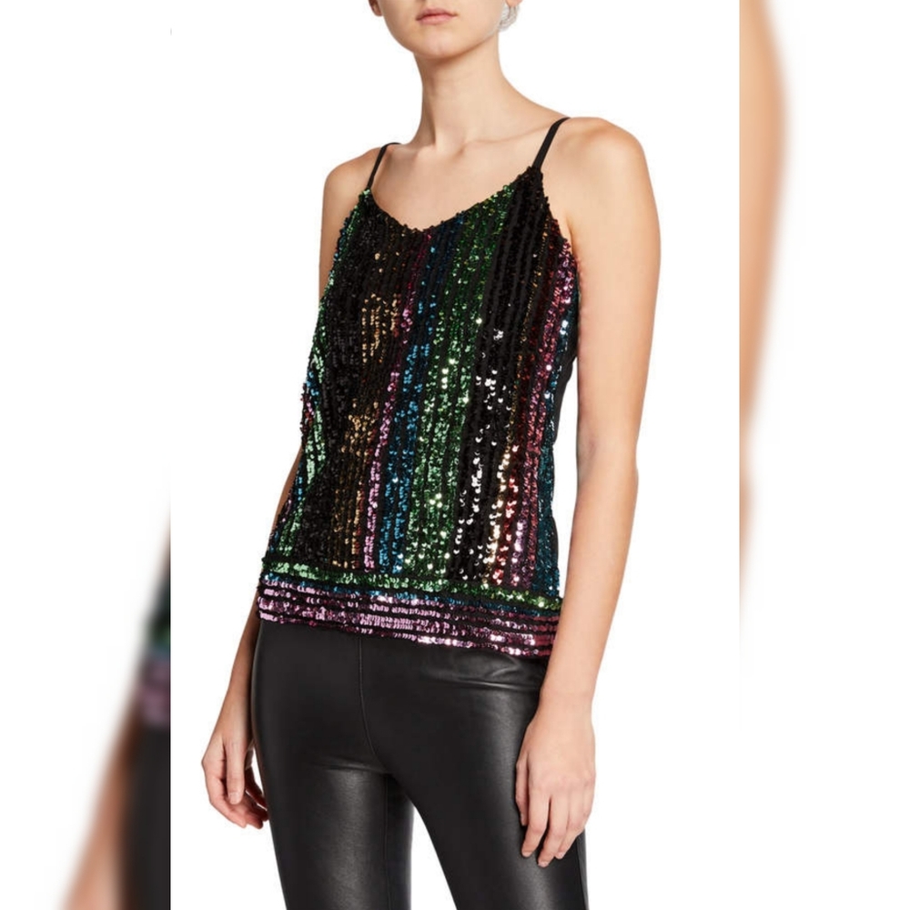 Karen Miller sequin camisole NWT